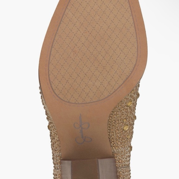 NEW Jessica Simpson Cissely Western Festival Cowgirl Boot in Gold Size 7.5 - Picture 8 of 13